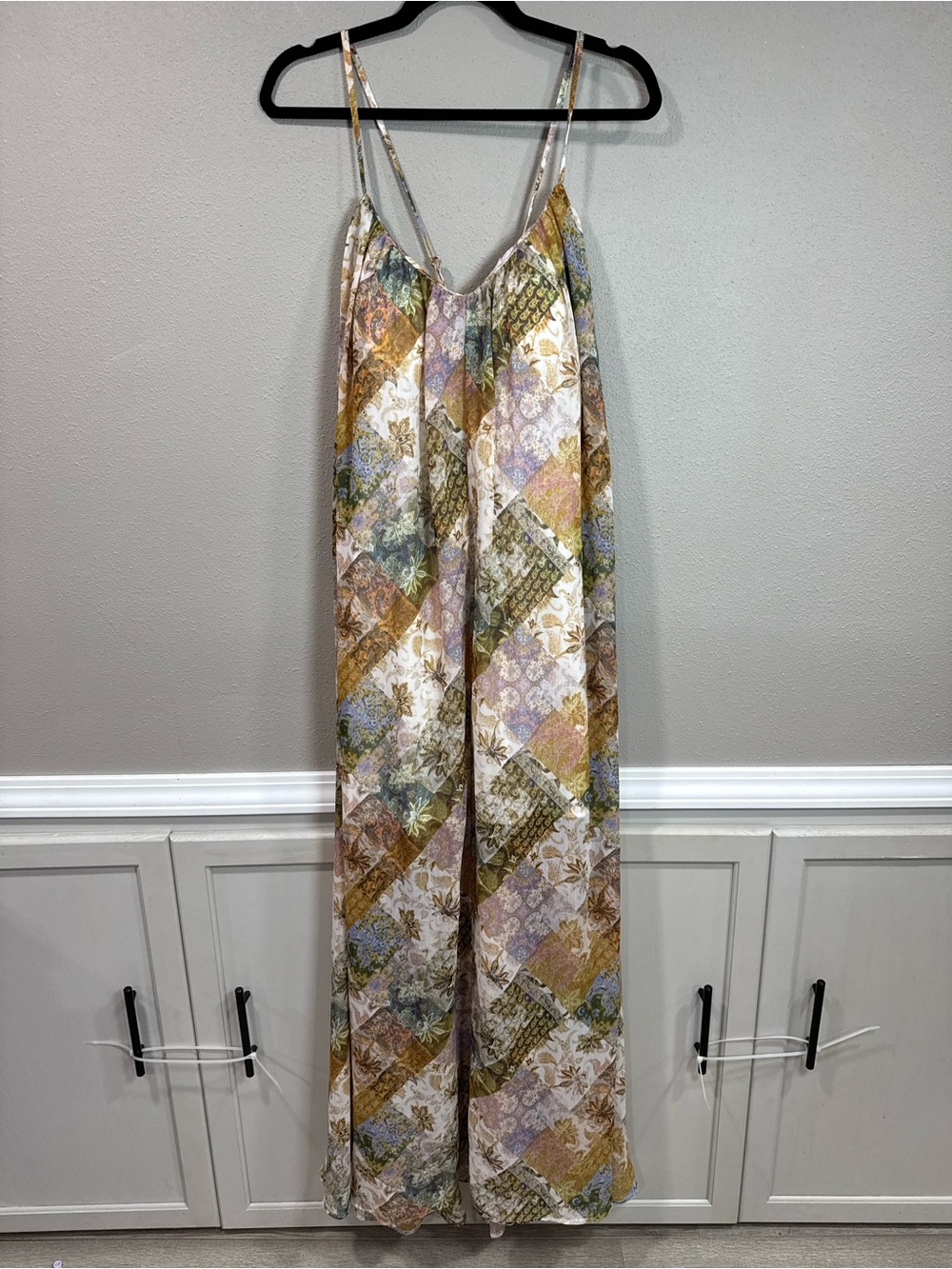 NWT Avec Les Filles Paisley Maxi Dress - Picture 7 of 12